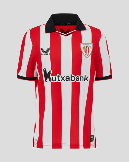 CAMISETA JUNIOR ATHLETIC CLUB 25/26 – PRIMERA EQUIPACIÓN MANGA CORTA